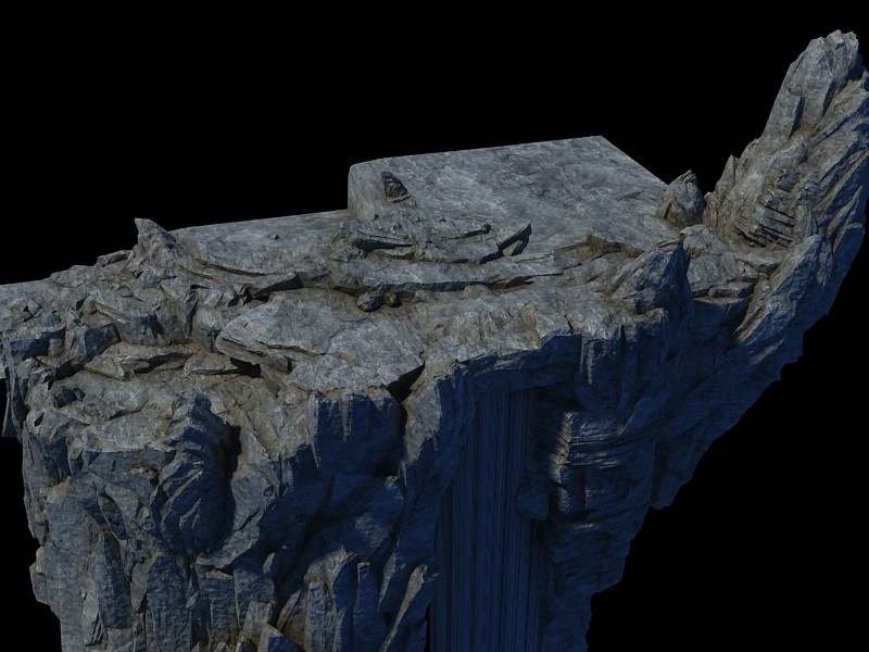 mountain 3D model 1 3D Model