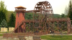 Water Mill 3D Model