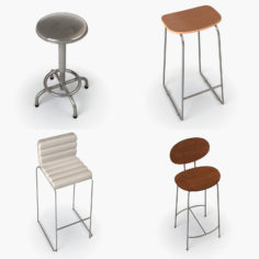Chair Pack 3D Model