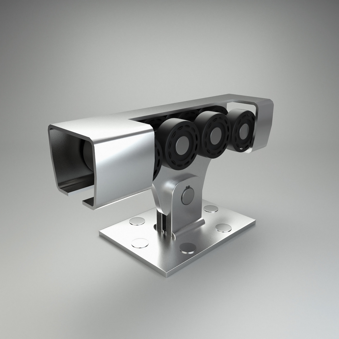 Roller bearings 3D 3D Model