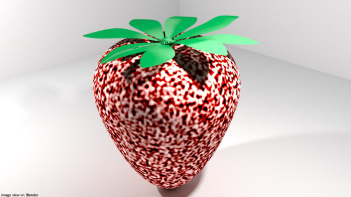 3D model Mediterranean Fruit – Strawberry 3D Model