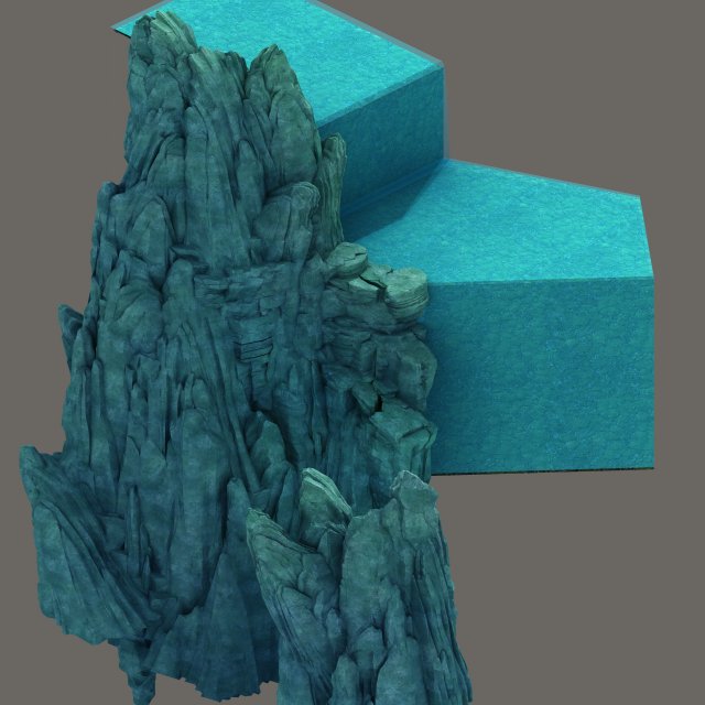 Mountain – Terrain 02 3D Model