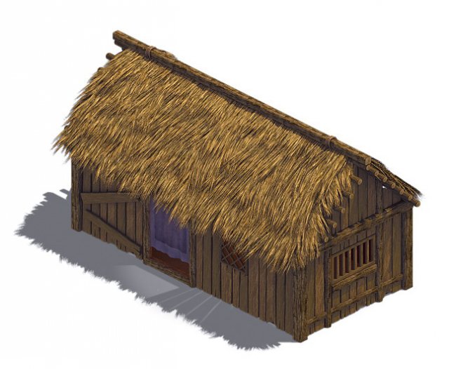 Countryside – Cottage 02 3D Model