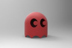 Pacman Ghost 3D Model