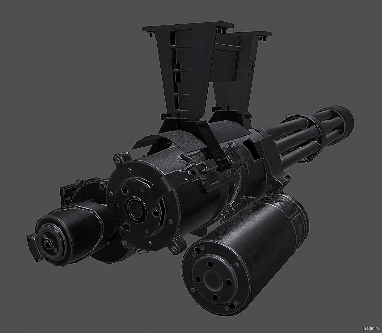 Миникан 3. М134 Minigun 3d модель. Minigun m-134 сталкер. 3д модель минигана м16. Миниган пулемет 3д модель.