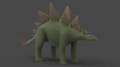 Stegosaurus 1 3D Model