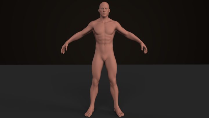 Human_Male-185cm 3D Model