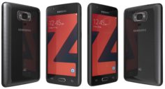 Samsung Z4 Black 3D Model