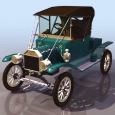 3D Model of Ford T12 3D Model