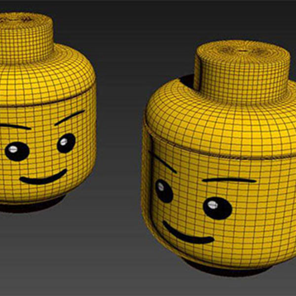 Lego head Free 3D Model