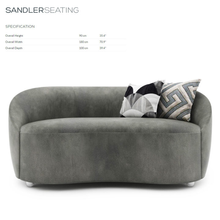 3D model Sandlerseating Luma Sofa 3D Model