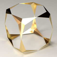 Cube 04 3D 3D Model