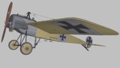 Fokker E3 3D Model