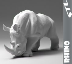 Rhino STL 3D Model