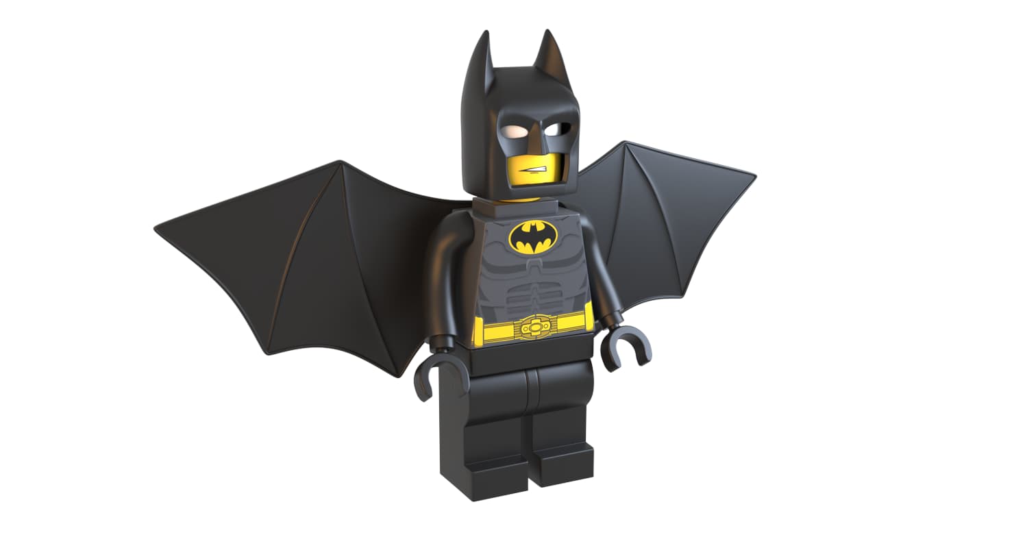 Lego Batman 3D Model