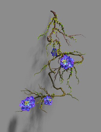 Strange – Flower 1 3D Model