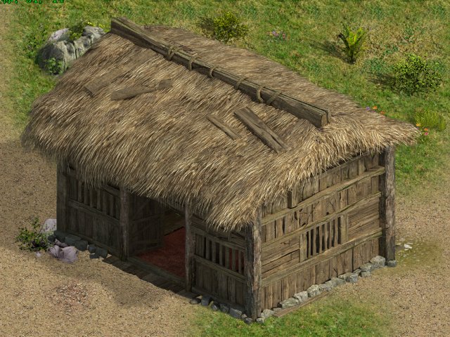 Tribe – house 032 3D Model