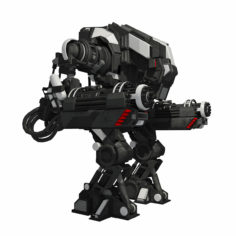 Mech Robot – Sci-Fi Warrior 3D model 3D Model