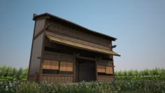 A 3D model of residential building in ancient 3D Model