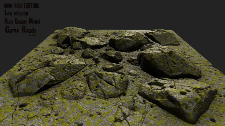 3D rock 3D Model