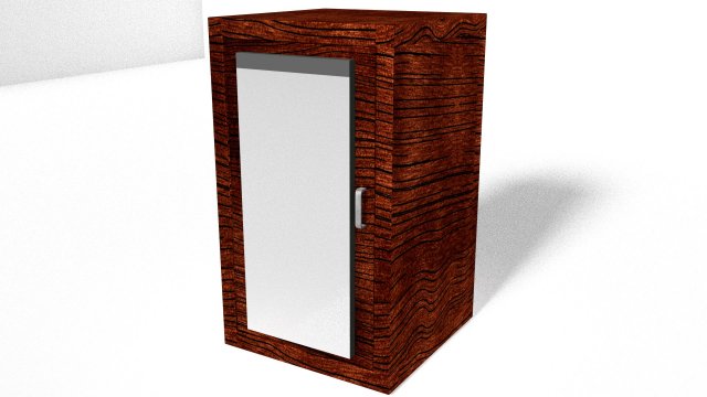 Cupboard Mirror 3D Model