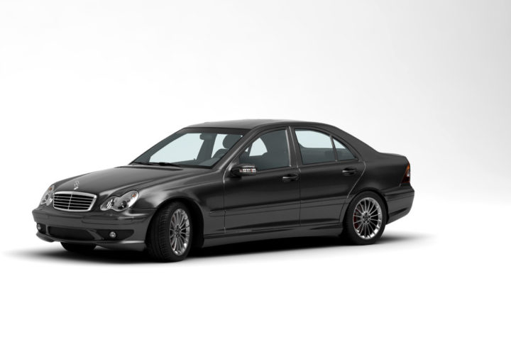 Mercedes C32 AMG 3D Model