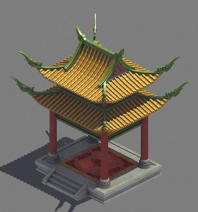 Palace – Fang Ting 11 3D Model