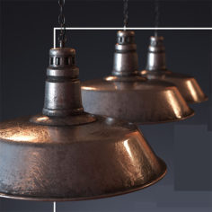 Lamp for the loft Free 3D Model