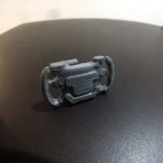 F1 Steering Wheel Cufflinks 3D Print Model