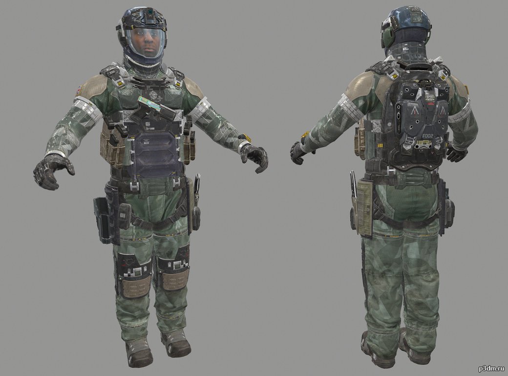 SATO Team Omar 3D Model