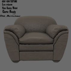 armchair 3D 3D Model