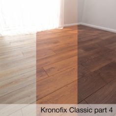 Parquet Floor Kronofix Classic part 4 3D Model