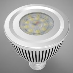Par 20 HD LED light Bulb 3D Model