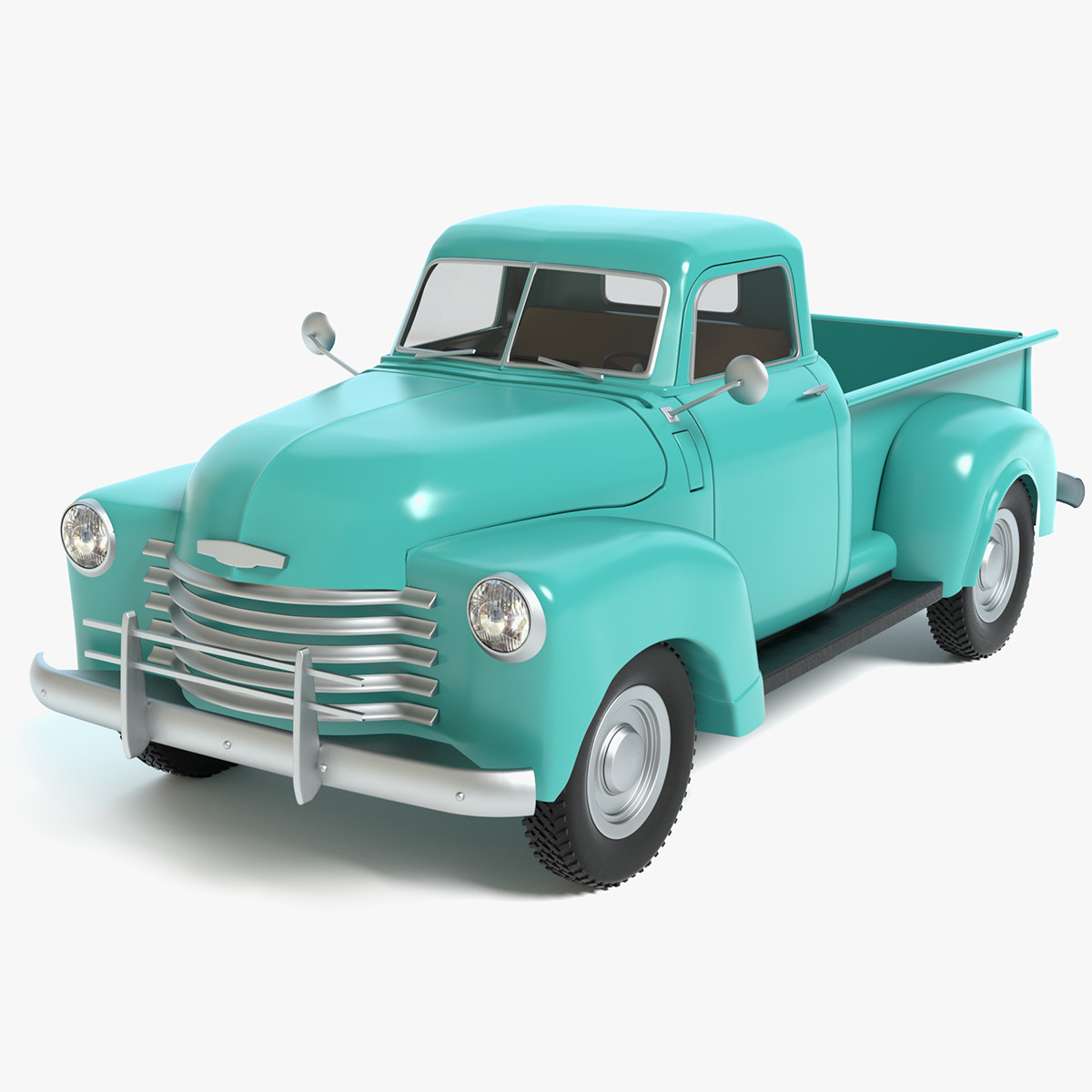 Download Old Pickup Truck 3D Model - 3DHunt.co