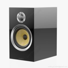 Bowers and Wilkins CM5 S2 Gloss Black 3D Model