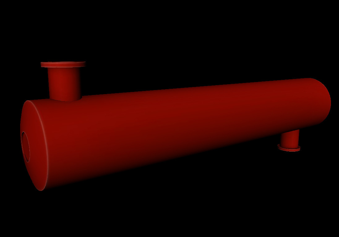 Heat Exchanger (dirty plastic) 3D Model