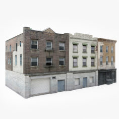 Apartment Building Block II 3D Model