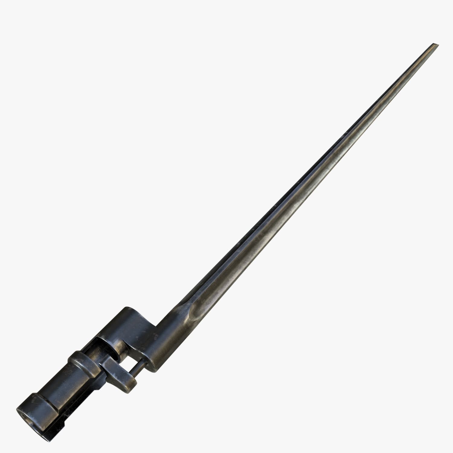 Bayonet Rifle Mosin 3D Model