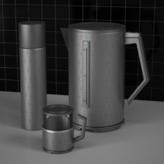 Teapot Thermos Mug 3D model 3D Model