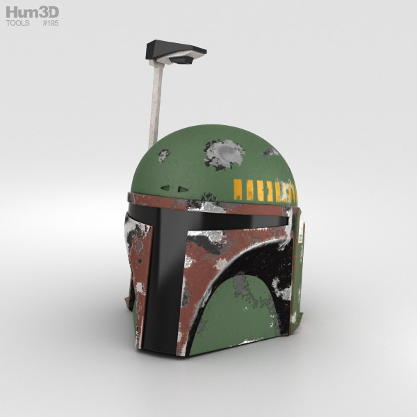 Boba Fett Helmet 3D Model