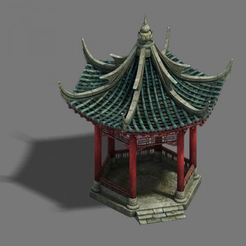 Shushan – pavilion 3D Model