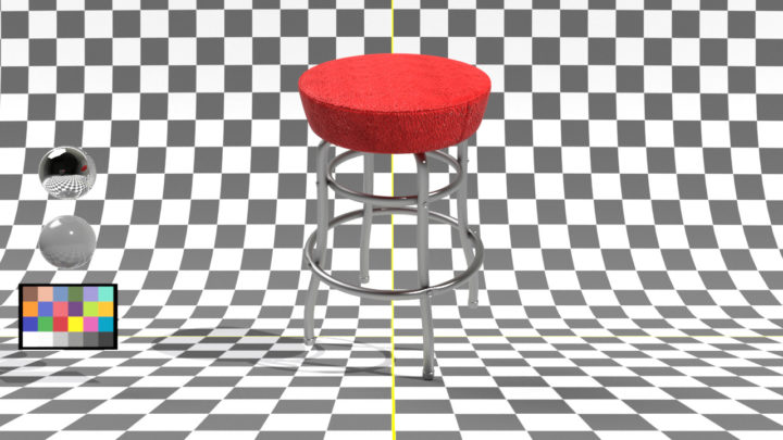 3D Bar Stool 3D Model