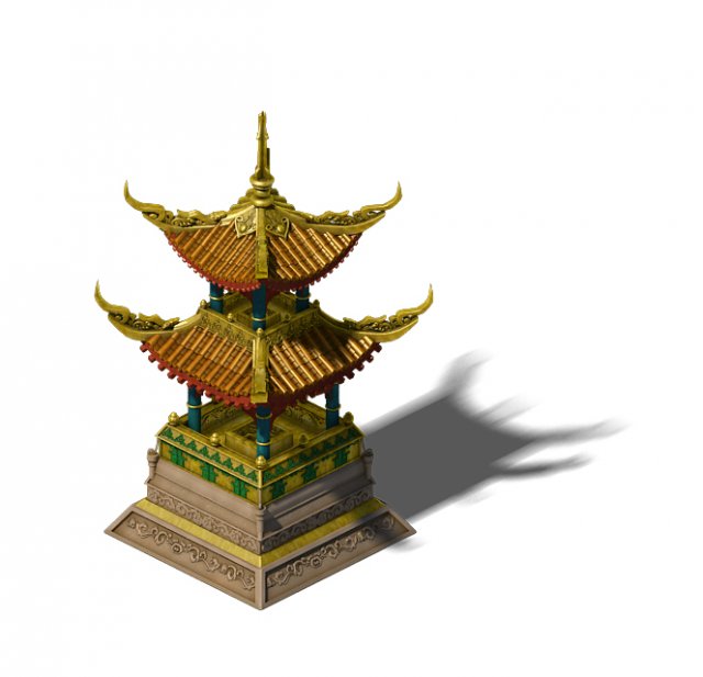 Wonderful fantasy – decorative floor lamp 3D Model