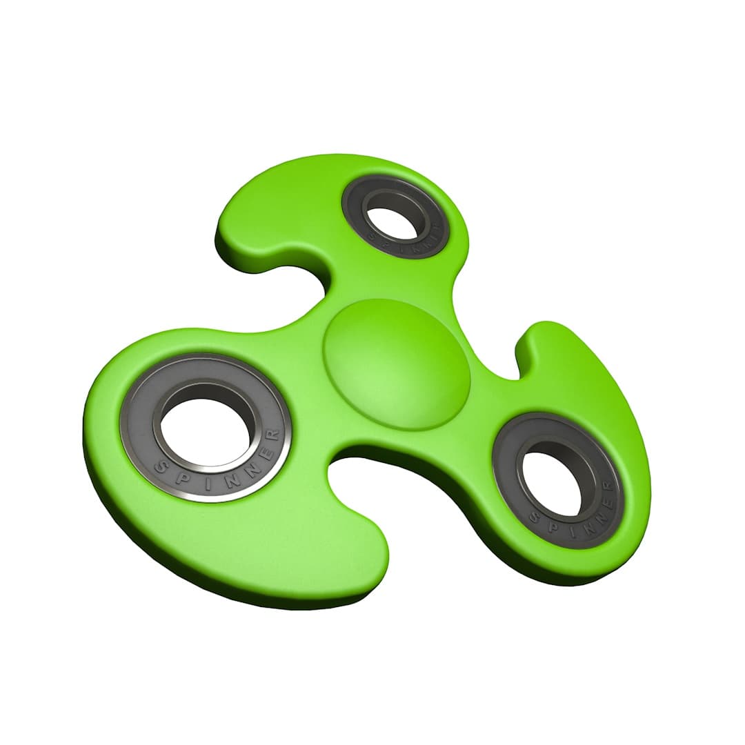 3D Fidget Spinner Hand Spinner Stress Toy model 3D Model