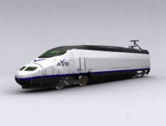 maglev-train Free 3D Model