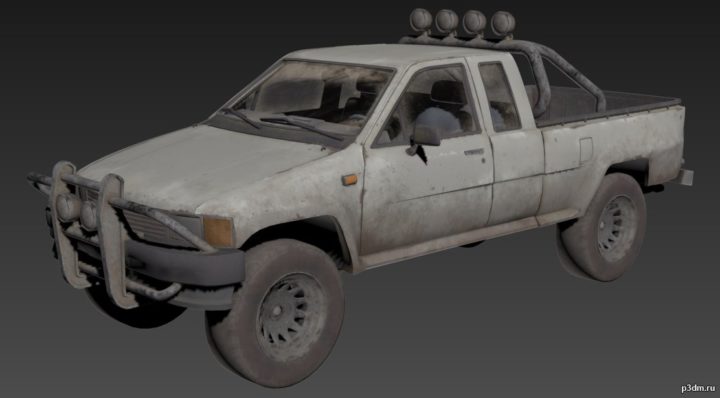 Toyota Hilux 3D Model