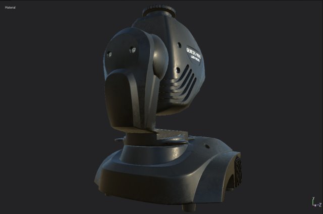 Acme Genesis Ms 25 PBR Version 3D Model