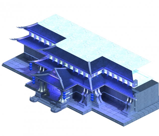 Magic – the main building 3D Model