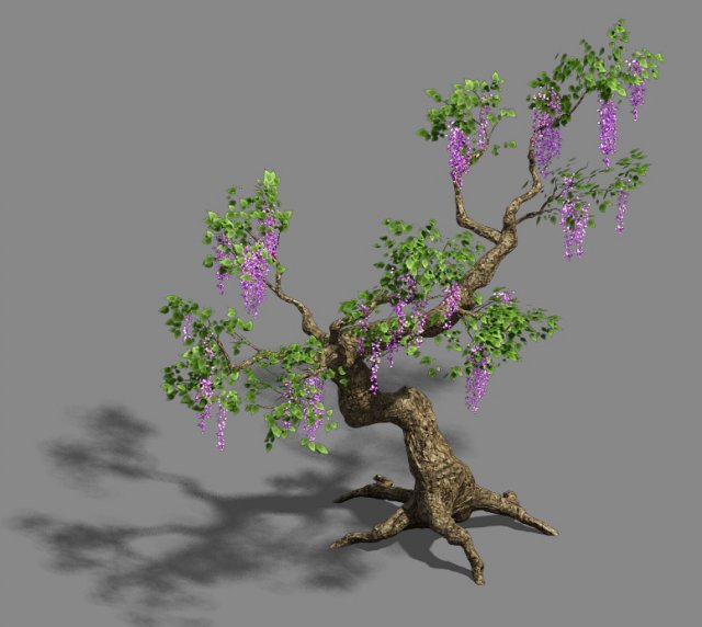 Trees – Purple Trees 3D Model