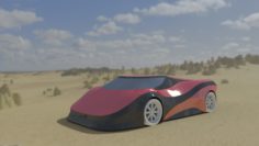 Concept Car (EXTERIOR ONLY) 3D model 3D Model